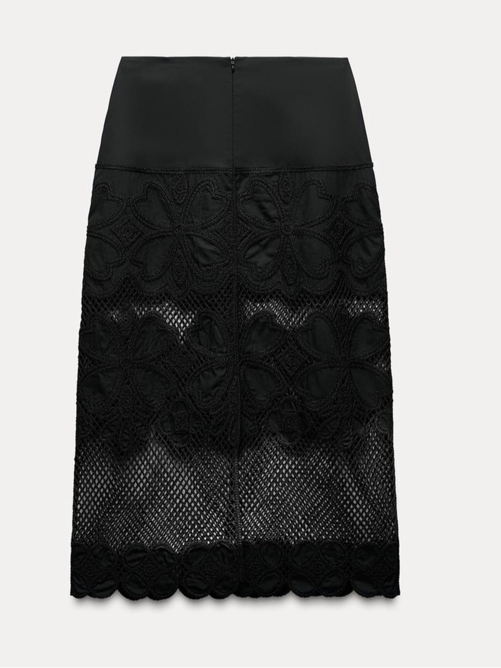 Zara crochet midi skirt ZW  collection - Picture 3 of 6